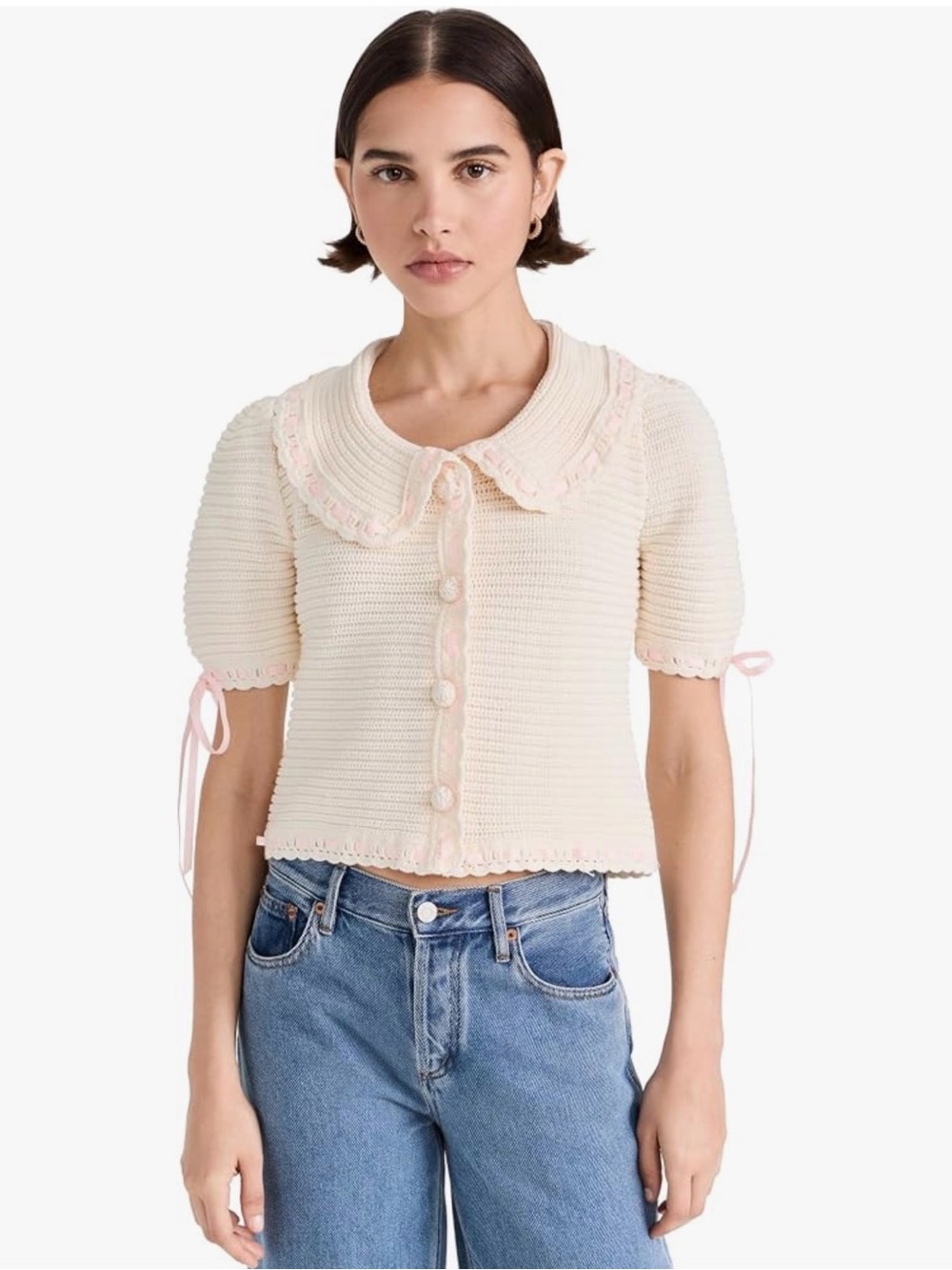 NWT - Sophie the Label Crochet Cardigan